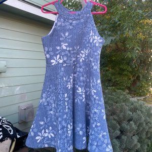 PINK & Violet Girls Sleeveless Dress (sz 6)